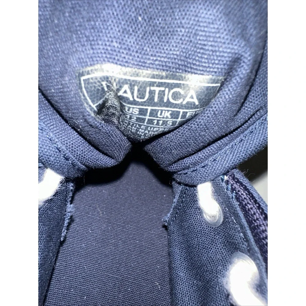 Nautica Sea Worthy Outfitters, Mens Sneaker Boat Shoe Low blue size 12